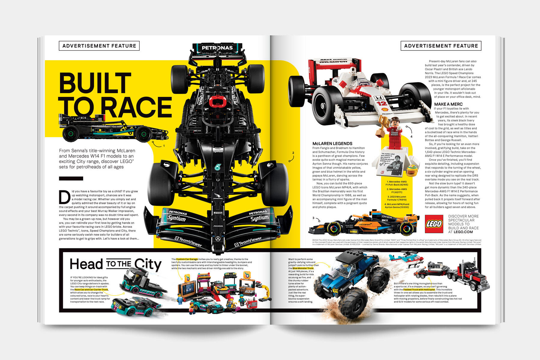 a spread from bbc top gear magazine featuring the Audi RS e-tron GT